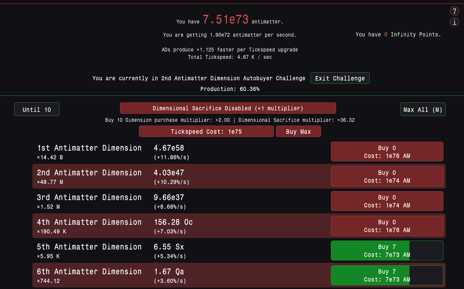 Antimatter Dimensions